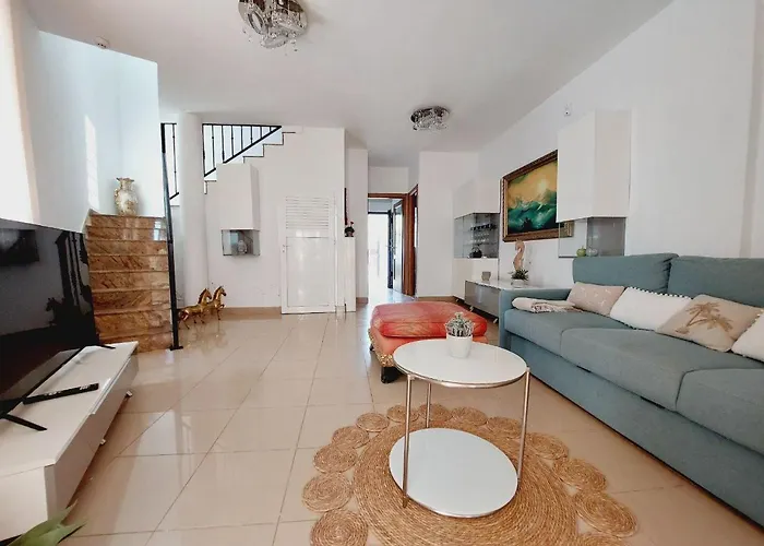 House With A Tropical Garden Semesterbostad Costa Adeje (Tenerife)