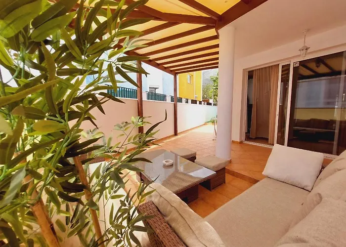 House With A Tropical Garden Semesterbostad Costa Adeje (Tenerife)